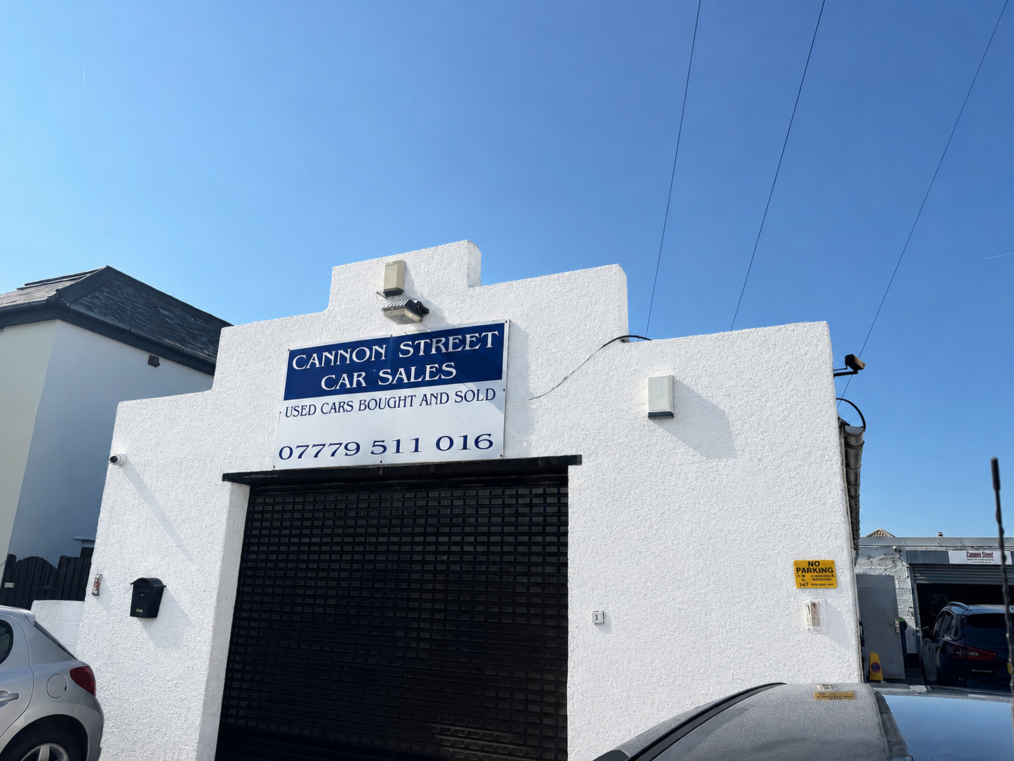 Real Cannon Street Car Sales forecourt garage front