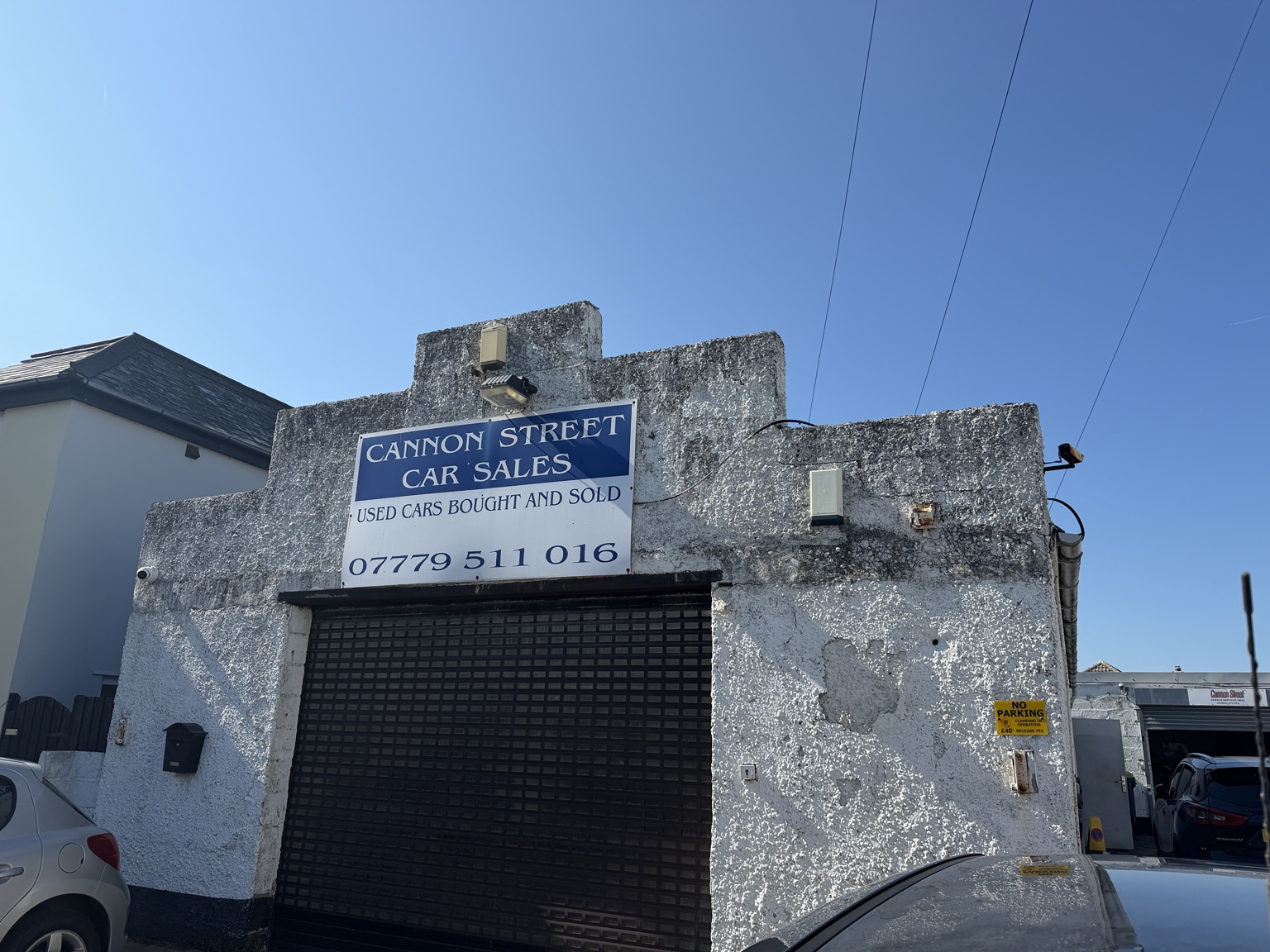 Real Cannon Street Car Sales forecourt garage front